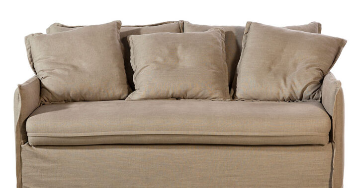 sofa cama Mauro tapizado en Lino